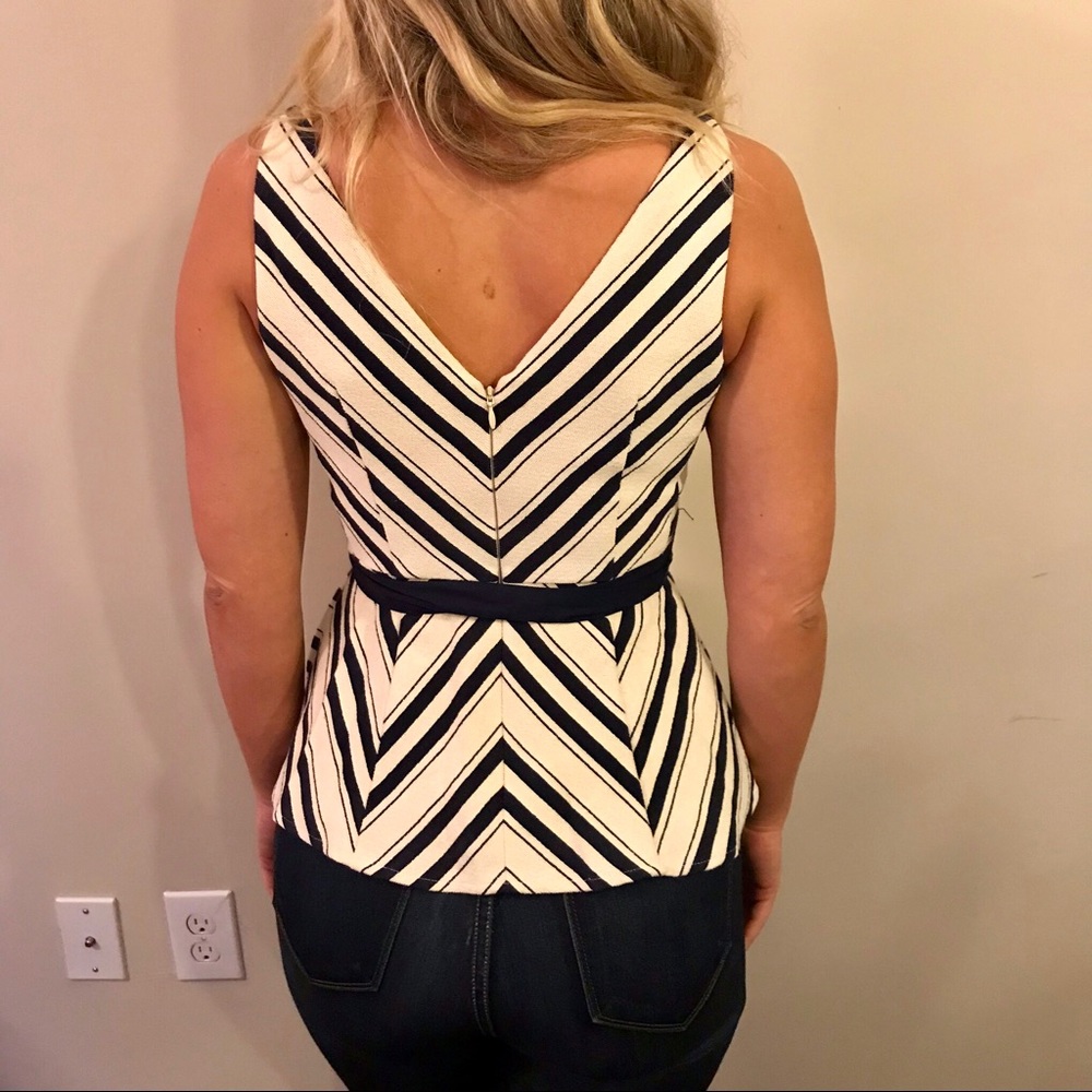 Anthropologie Maeve peplum top - Picture 4 of 5